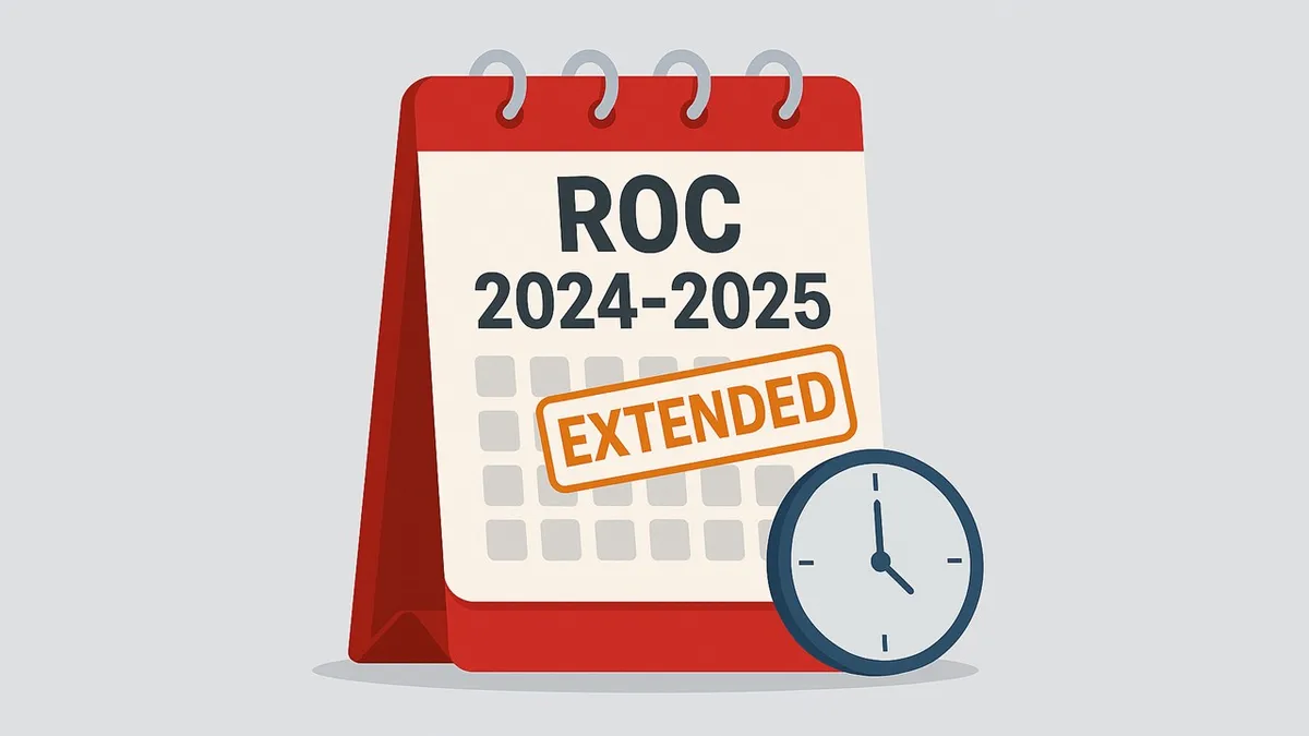 Indian startup founder reviewing MCA ROC annual filing compliance deadline calendar